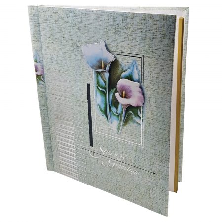 Album foto floral POP-UP cu adeziv 02, 20 pagini 22.5x38 cm.
