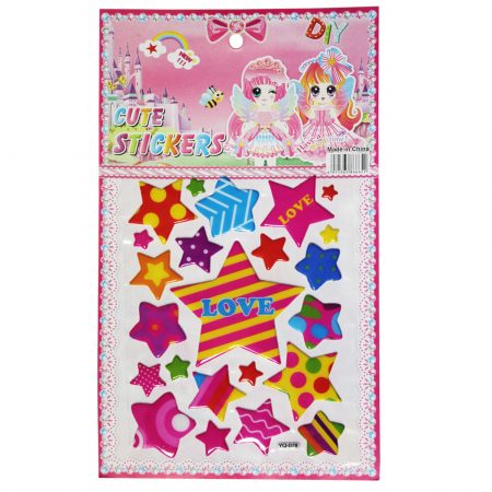 Sticker decorativ, diverse forme 02