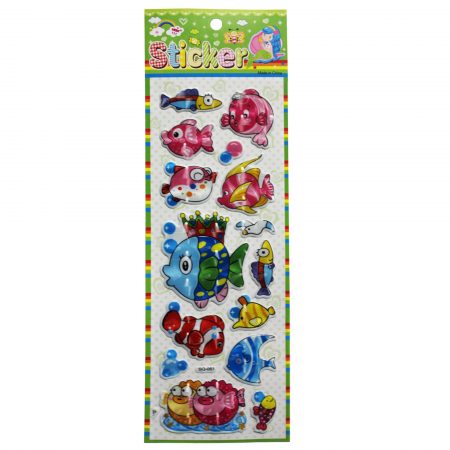 Sticker decorativ in relief 02