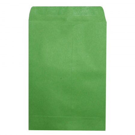 Set 100 plicuri 7x10 cm. - verde