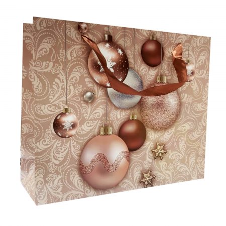 Poşetă L CRĂCIUN 15 32x26x10 cm - set 10 bucăţi