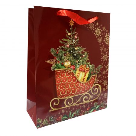 Punga L CRACIUN 14 26x32x10 cm - set 10 bucati