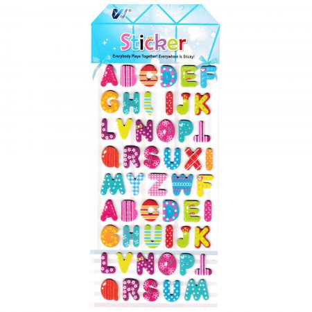 Sticker decorativ EVA foam - Litere