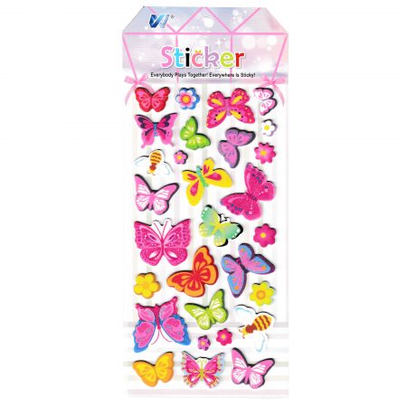 Sticker decorativ EVA foam - Fluturi