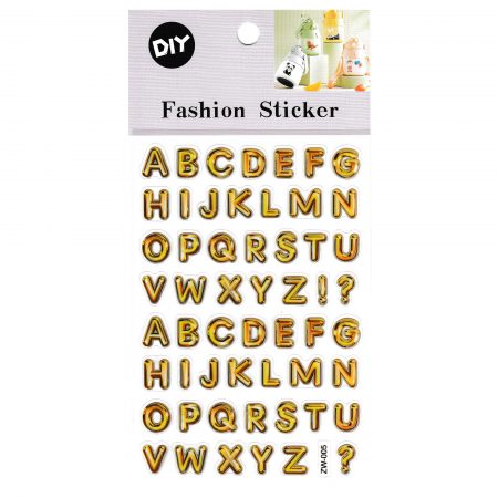 Sticker decorativ Fashion-Litere